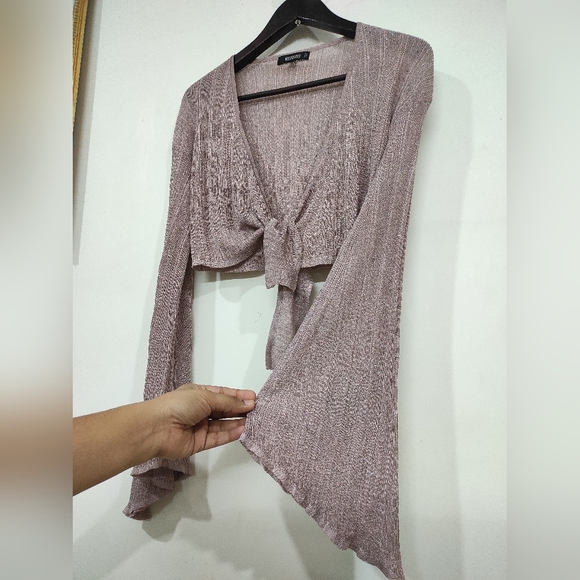 Rose golden Shrug cum Wrap top - Picture 7 of 15